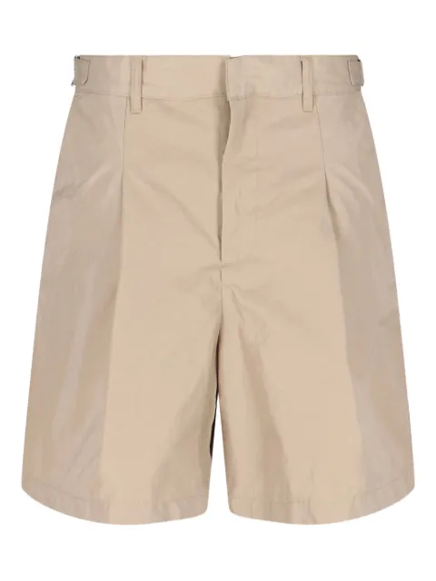 ENTIRE STUDIOS pleated cargo shorts Neutrals ESUS255007EC
