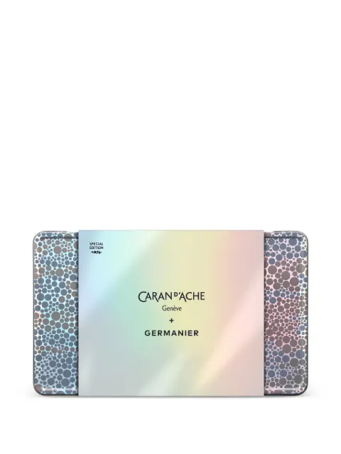 Caran d'Ache x Germanier diamond-patterned pen Grey 8902016
