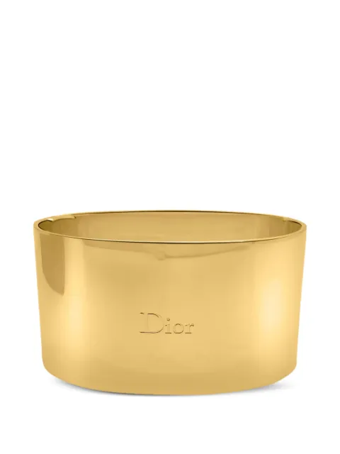 Christian Dior Pre-Owned 2000s two-tone logo cuff Gold DIOR2TONECUFF