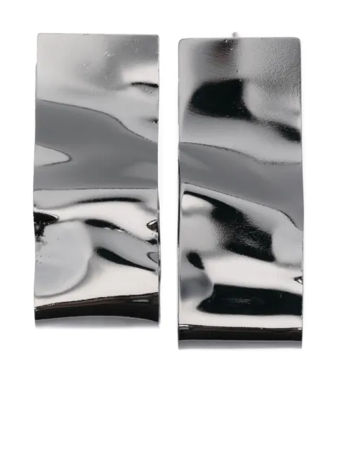 Peserico rectangle earrings Silver E35496C0CC727975