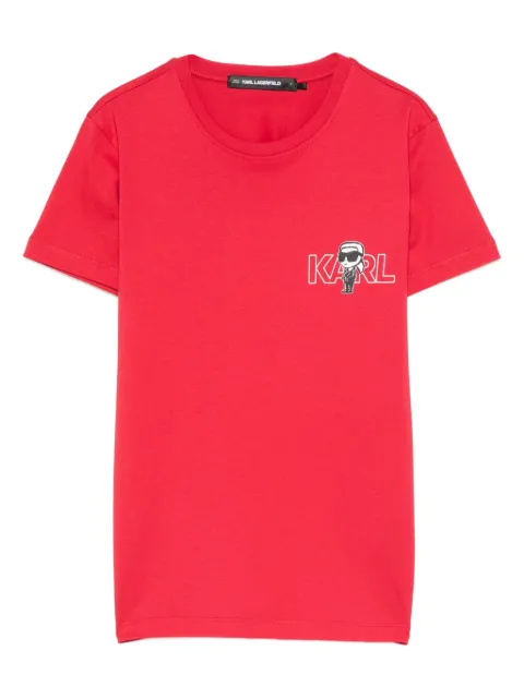 Karl Lagerfeld logo-print t-shirt Red A3W17085586