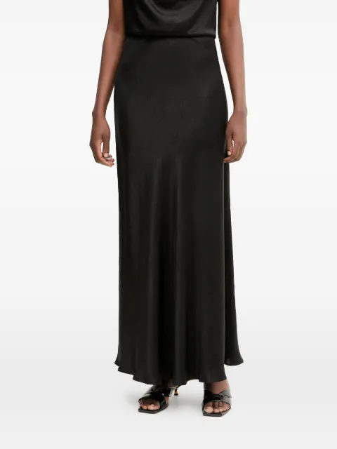 Liviana Conti Remie maxi skirt Black F5WS86