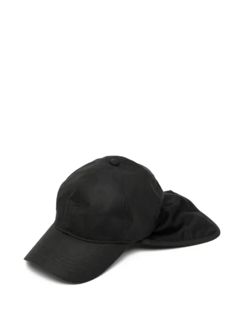 Kaptain Sunshine x Barbour Caped cap Black MHA0926BK11