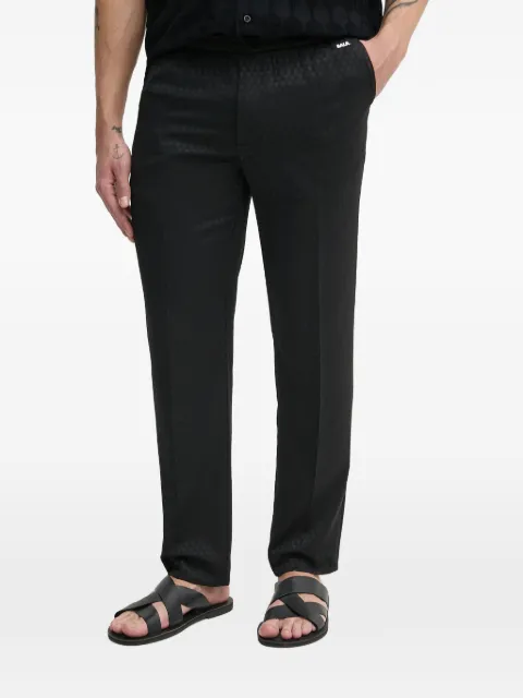 BALR. patterned trousers Black B14161003