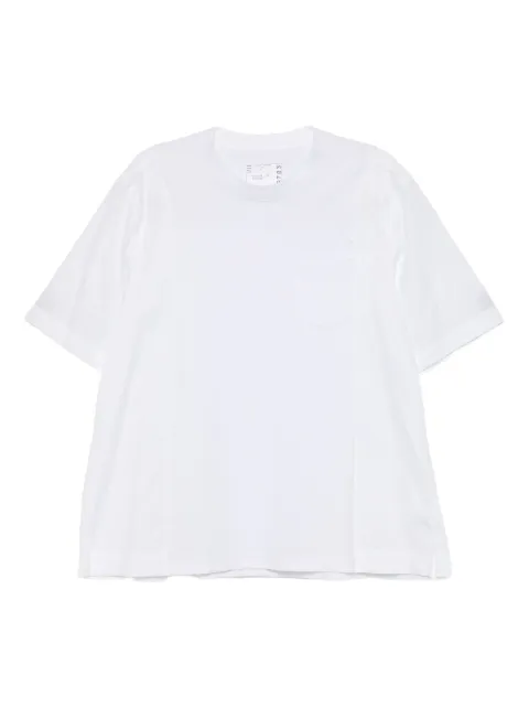 sacai cotton T-shirt White 2503783M