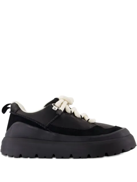 UGG Heritage Utility leather lace-up sneakers Black 1170910