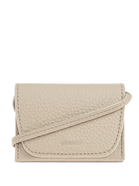 Lié Studio leather mini bag Neutrals THESTELLAWALLET1047