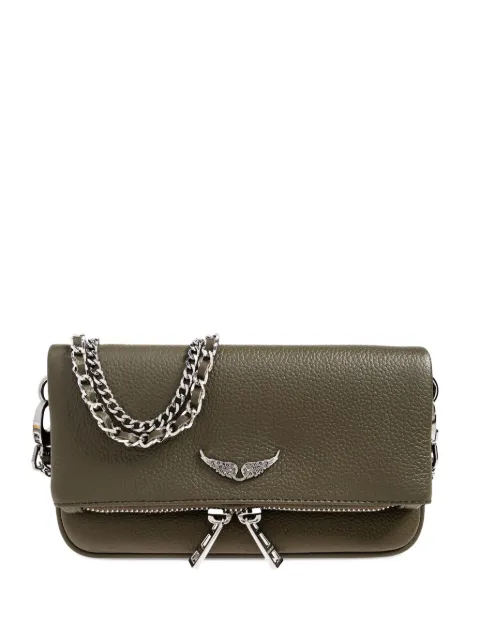 Zadig&Voltaire Rock mini clutch Green LWBA03975