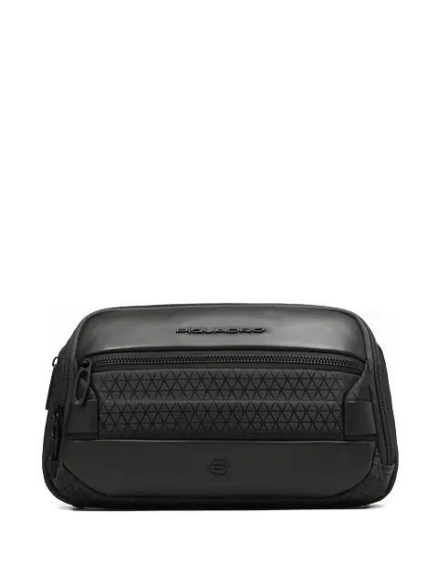 PIQUADRO embossed belt bag Black CA6884W139N