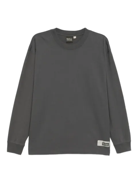 Kaptain Sunshine logo-patch T-shirt Grey MTS1528GY75
