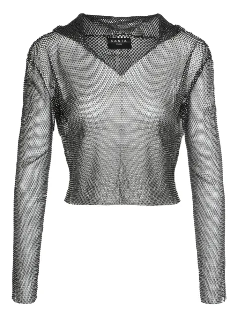 Santa Brands hooded top Grey HOODEDBLOUSE