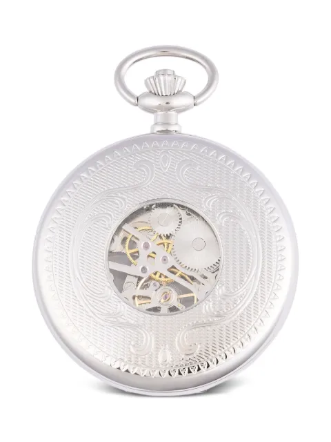 Rapport mechanical full hunter pocket watch Silver PW15