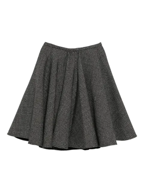 Giambattista Valli A-line midi skirt Black 25FWPVTE202315SOR