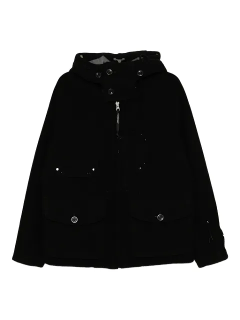 C.P. Company logo-patch jacket Black 19CMOW148A006168A999