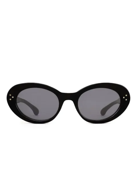 Sporty & Rich oval-frame sunglasses Black AC049600300BA011