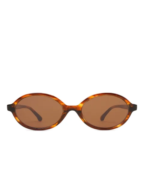 Sporty & Rich oval-frame sunglasses Brown AC072600300BR071