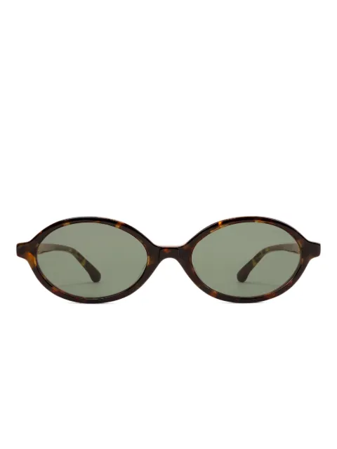 Sporty & Rich oval-frame sunglasses Brown AC072600300BR121