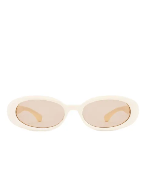 Sporty & Rich oval-frame sunglasses Neutrals AC071600300CR011