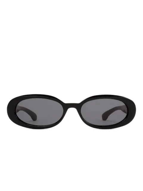 Sporty & Rich oval-frame sunglasses Black AC071600300BA011