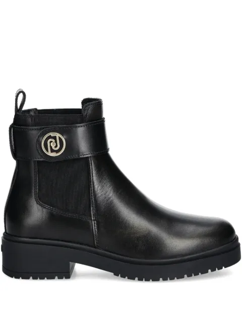 LIU JO strap-detail boots Black SA5203PX241