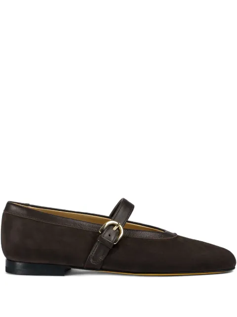 Doucal's suede strap ballet flat Brown DD8859MAENPF786NL03