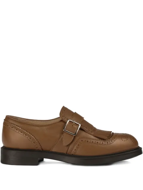 Doucal's tassel-detail buckled monk shoes Brown DD8835BRUGUF214TC49