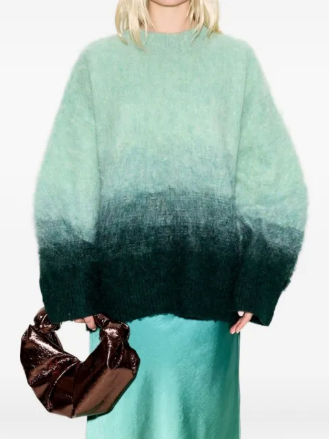 Simon Miller Leith Ombre crew-neck sweater Green W34284142