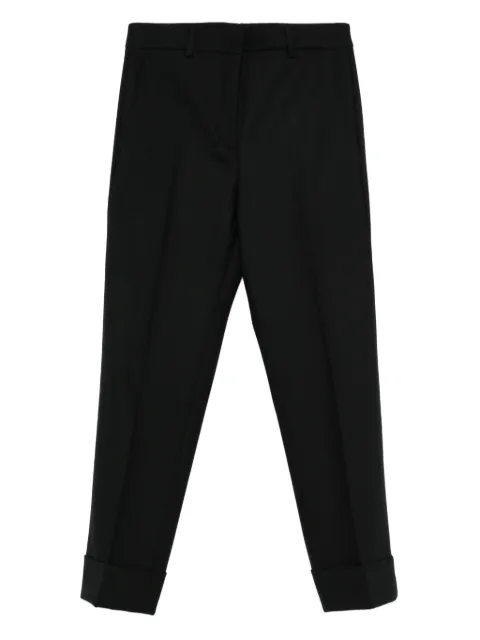 Incotex cuffed trousers Black 172785D1212