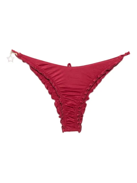 Agent Provocateur ruffled bikini bottom Red AP10214603000