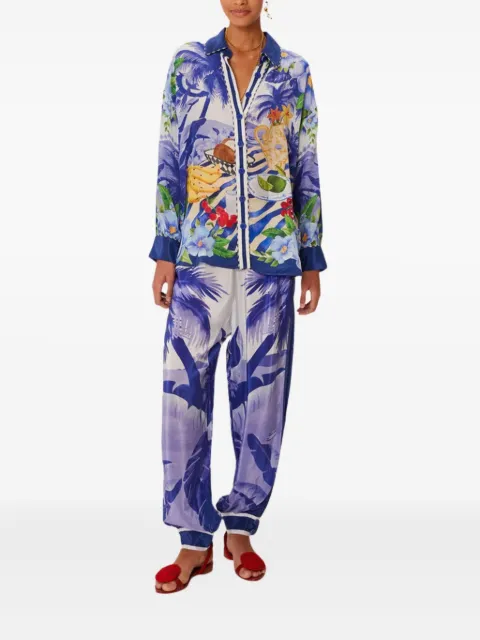 FARM Rio Fresh Table pajama pants Purple 336481