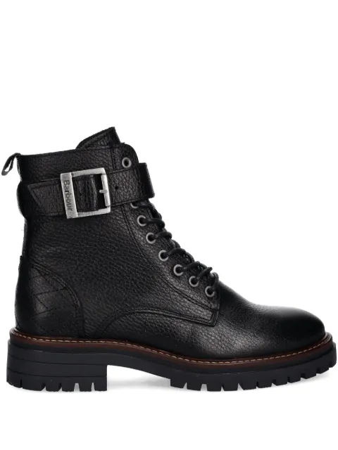Barbour buckle lace-up boots Black LFO0637BK51