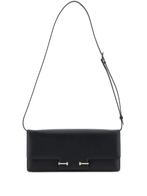 TOM FORD Aube leather clutch bag Black L1899LGO033P