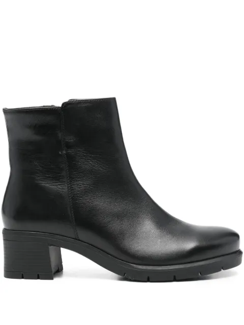 ARA leather heeled boots Black 125921801