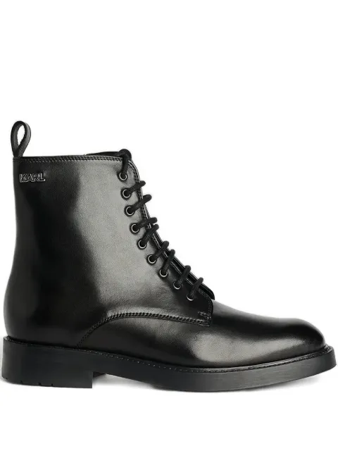 Karl Lagerfeld BLAKE lace-up boots Black KL41454