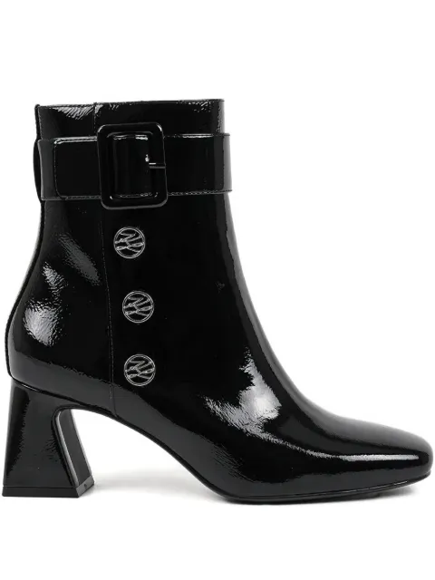 Karl Lagerfeld 60mm BEATA buckled boots Black KL31455A100