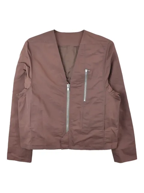 Rick Owens zip-front jacket Red RU01E5775FT