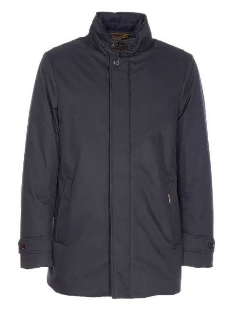 Moorer high-neck padded coat Blue REISADS