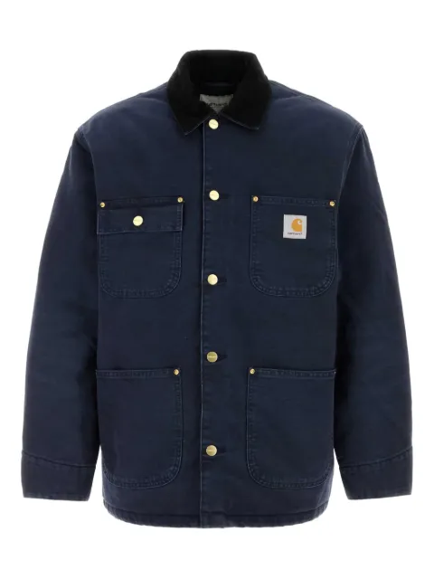Carhartt WIP OG diamond-quilted chore coat Blue I035613
