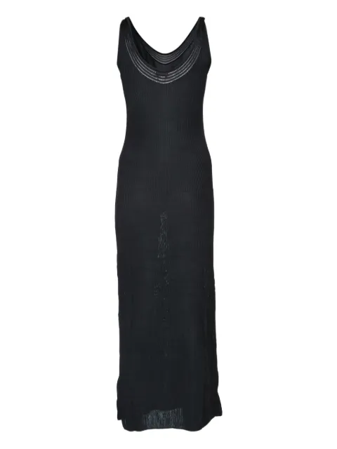Calvin Klein sleeveless midi dress Black LV047C304G