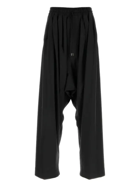Vivienne Westwood wool-drawstring trousers Black 2F01001MW01A2