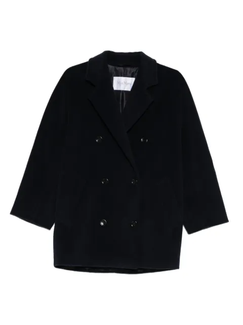 Max Mara double-breasted coat Blue 2521086112600