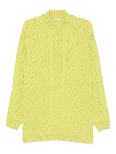 Patrizia Pepe wool-blend sweater Green 2K0334K217