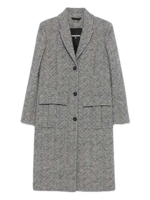 Patrizia Pepe herringbone coat Grey 2O0215A670