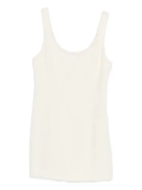 Patrizia Pepe wool-blend minidress White 2A2962A654