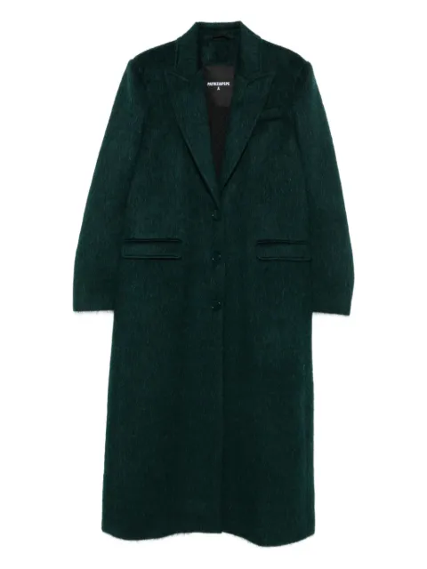 Patrizia Pepe single-breasted coat Green 2O0210A654
