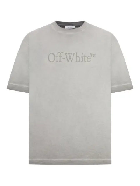 Off-White Laundry Skate dégradé T-shirt Grey OMAA120F25JER00Q1212