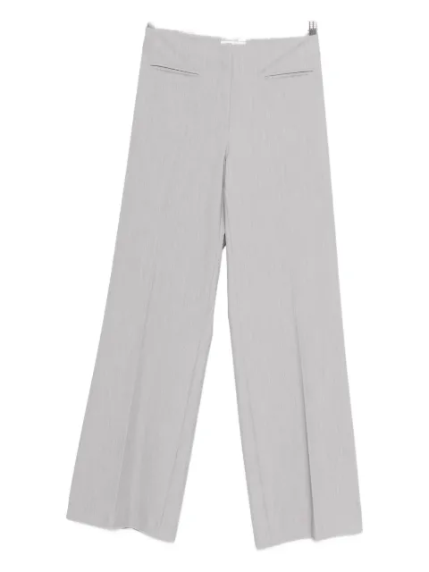 Patrizia Pepe pleated straight-leg trousers Grey 2P1725A498