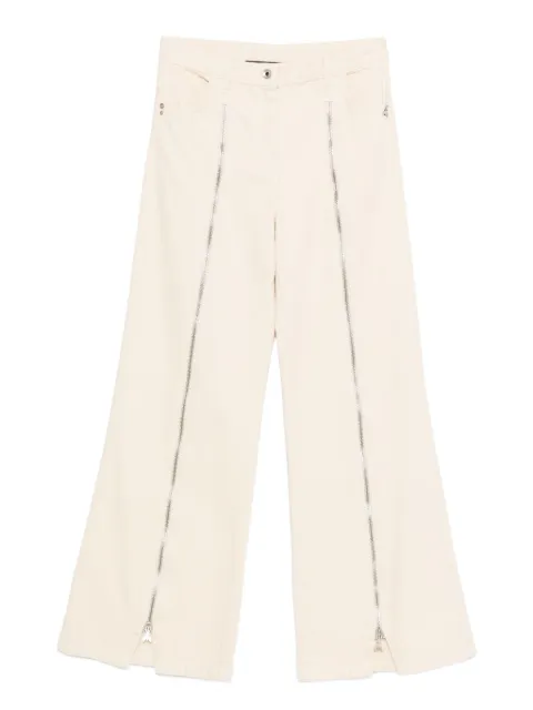 Patrizia Pepe wide-leg jeans White 2P1710D134