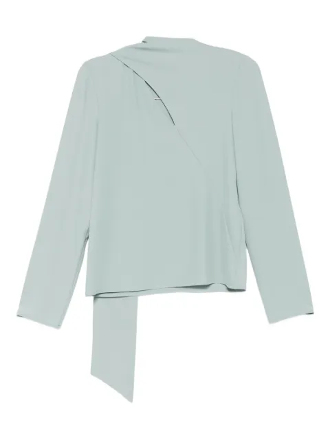 Patrizia Pepe asymmetric blouse Green 2C1653A454