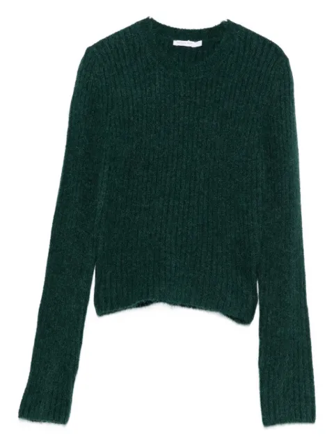 Patrizia Pepe crew neck sweater Green 2K0328K294G619